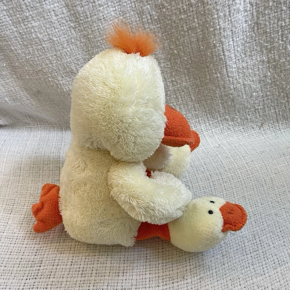 FRIENDZIES RaRe Target Baby Yellow Duck Plush Toy Chick Lovey Duck Feet‎ 2006